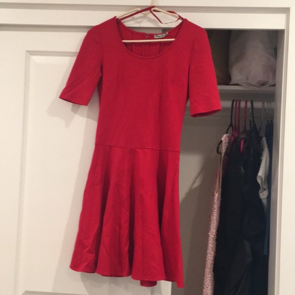 Eliza J Red Dress Sz 2